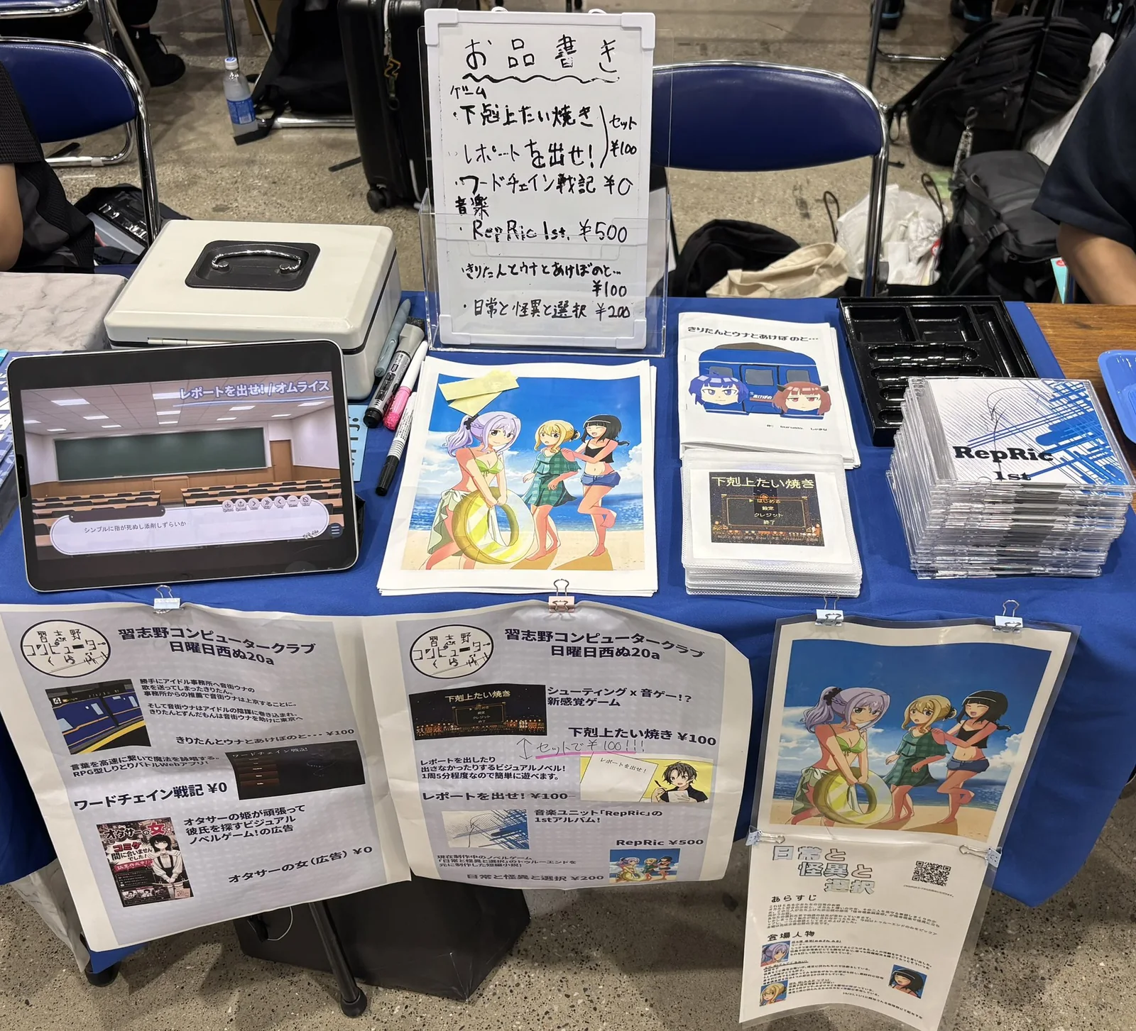 NCCのコミックマーケット頒布スペース
